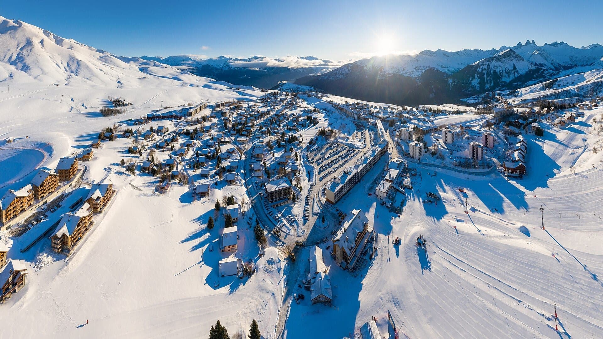 Le domaine skiable Les Sybelles, Savoie · Maurienne