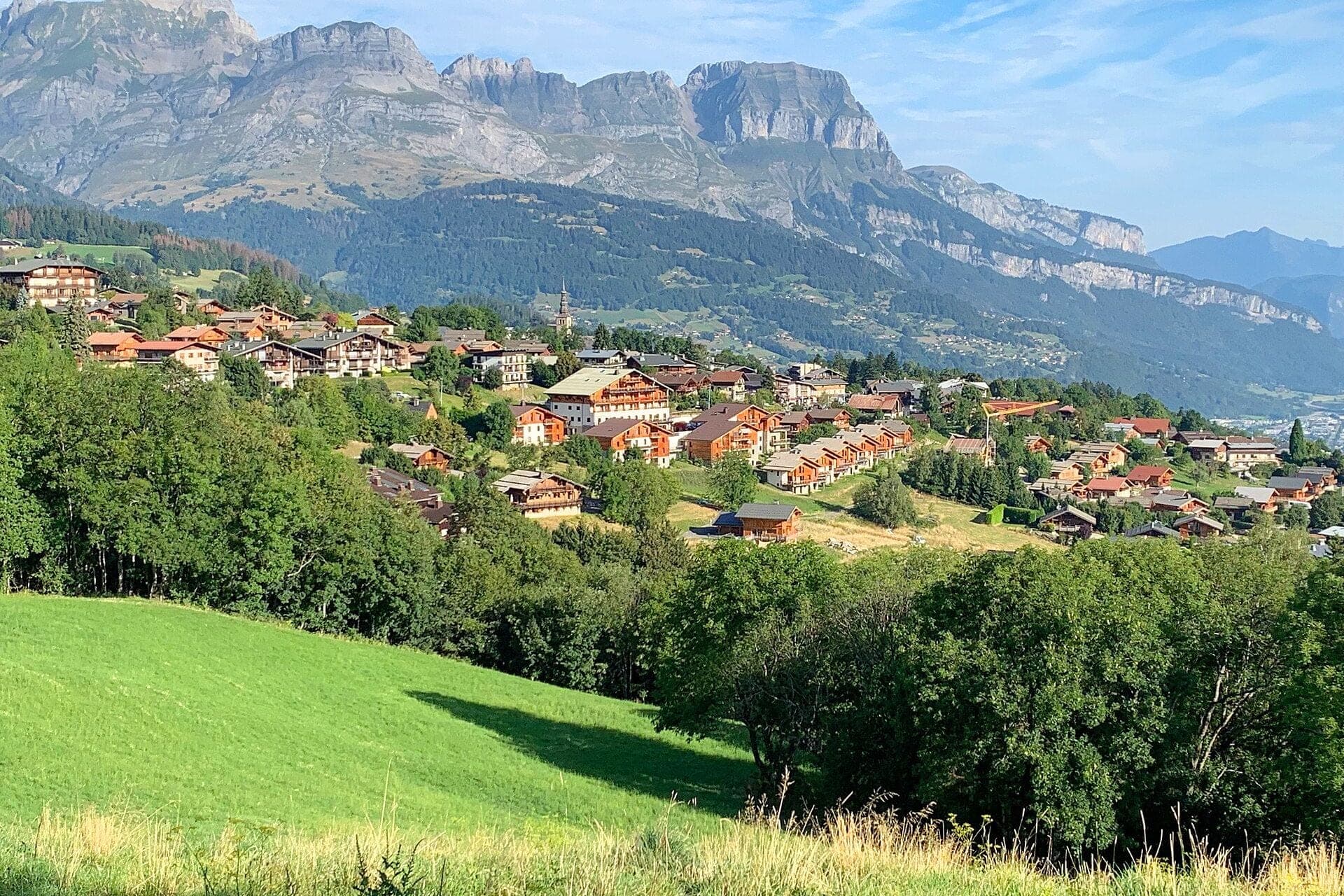 Vue de Combloux